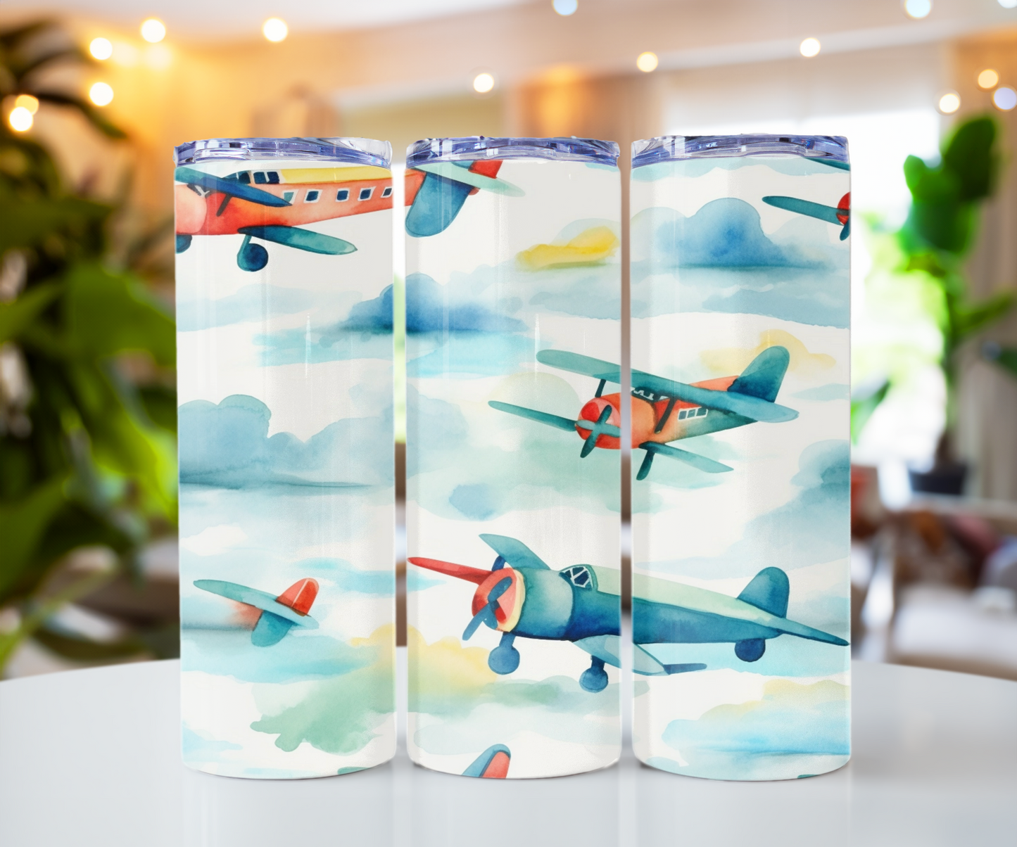 Copy of Aviation Airplanes 20oz Tumbler with Straw