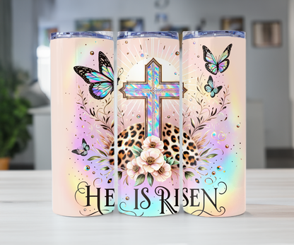 He is risen 20oz Tumbler with Straw