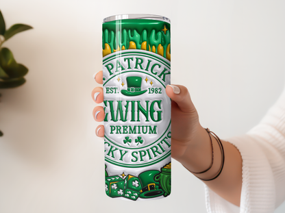 St Patrick's Brewing 20oz Tumbler with Straw