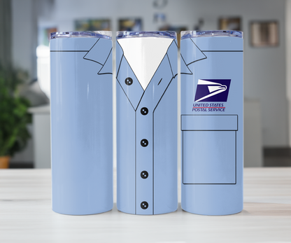 Delivery uniform 20oz Tumbler with Straw