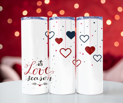 It's Love Season 20oz Tumbler with Straw