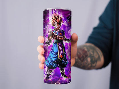 Vegeta Dragon Comic Character Theme 20oz Tumbler with Straw