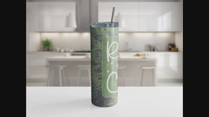 Rooted in Christ 20oz Tumbler with Straw