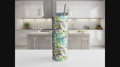 Lilies 20oz Tumbler with Straw