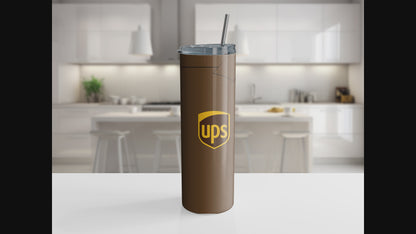 Delivery uniform 20oz Tumbler with Straw