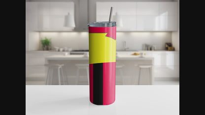 Delivery uniform 20oz Tumbler with Straw